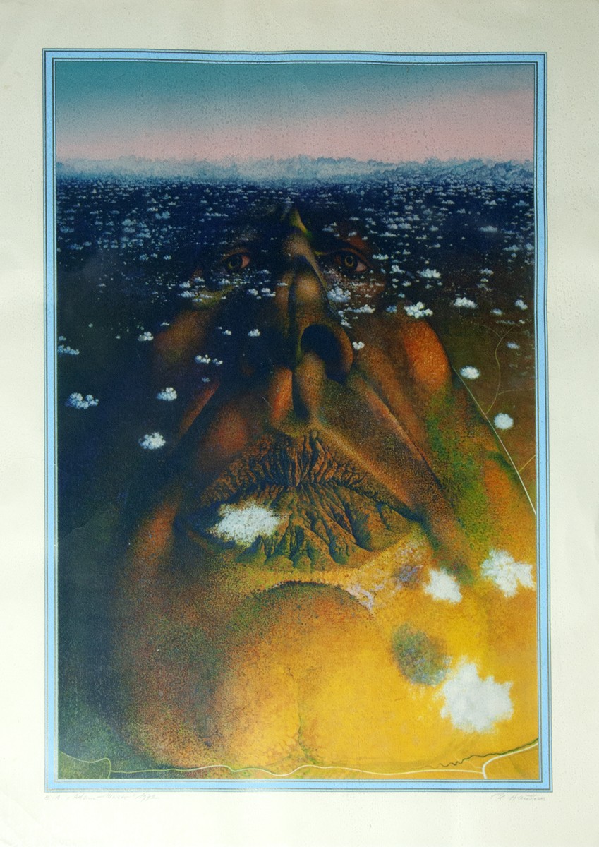 Rudolf Hausner  (1914 - 1995) - Adam
