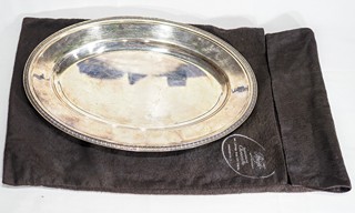 Christofle France - Postříbřený tác