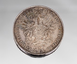 1884 Ag 2 zlatník Franc Josef