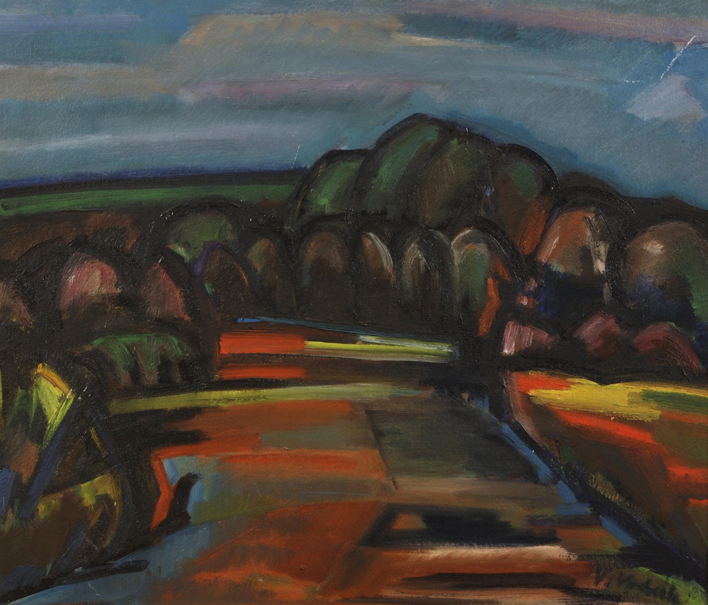 Vodák Václav (1914 - 1976) - Krajina u Doláku