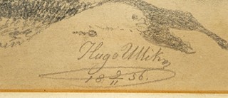 Ullik Hugo (1838 - 1881) - Horský potok