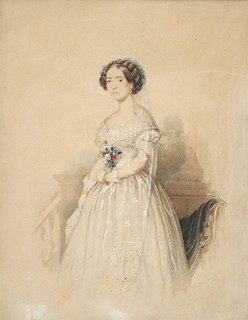 Schneider J.A. (1814 - 1862) - Portrét dámy