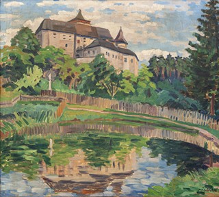 Špálová  Milada (1884 - 1963) - Hrad Kost