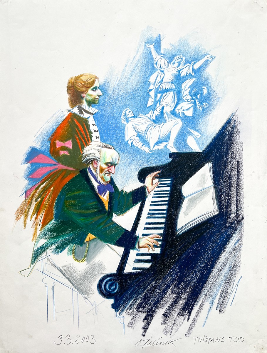 Oldřich Jelínek (1930) - Tristan s Tod
