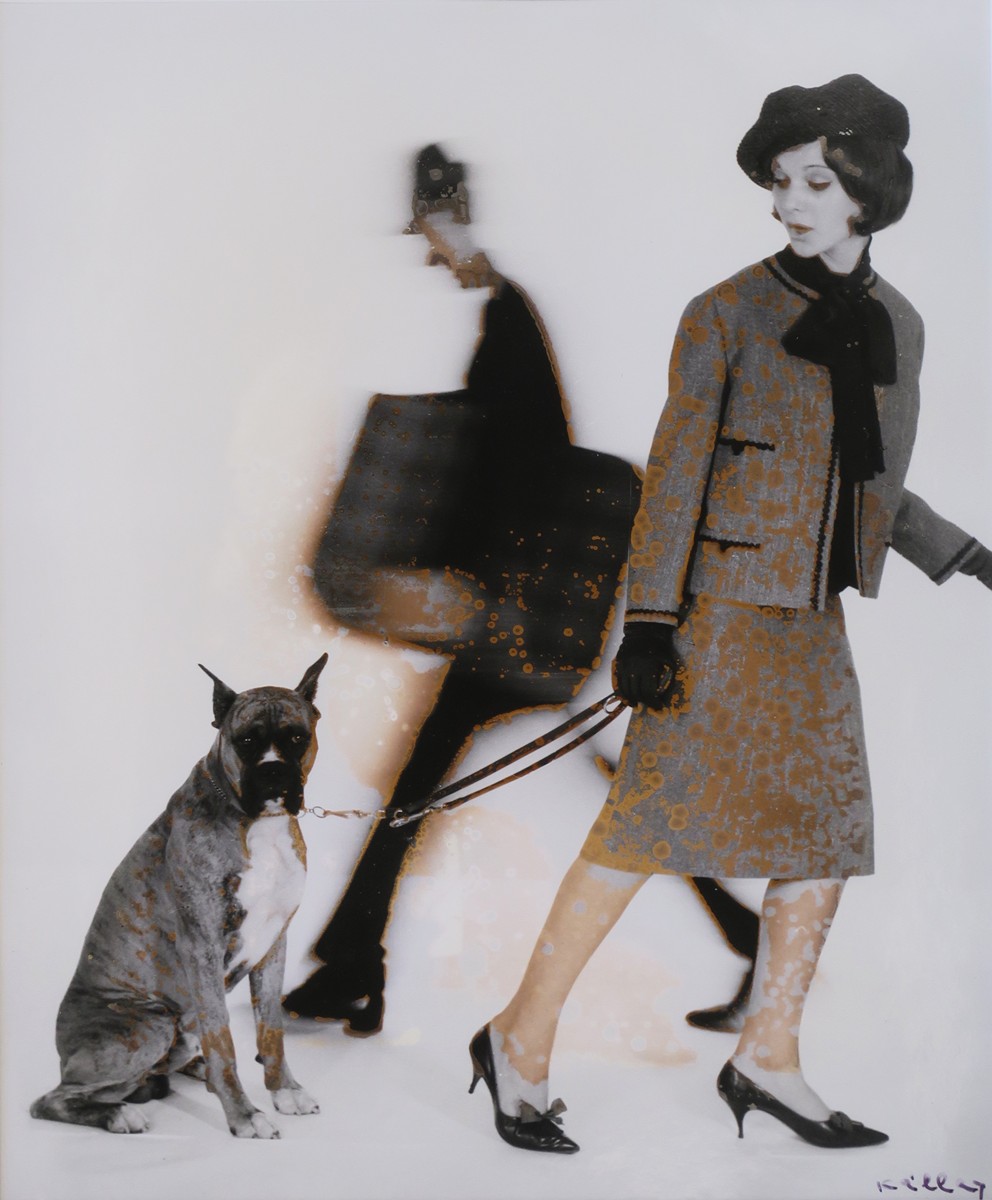Karol Kállay (1926 - 2012) - Modelka s boxerem