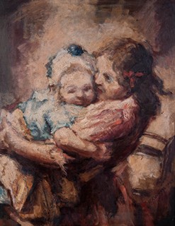 Václav Kreisinger (1885 - 1956) - Matka s dítětem