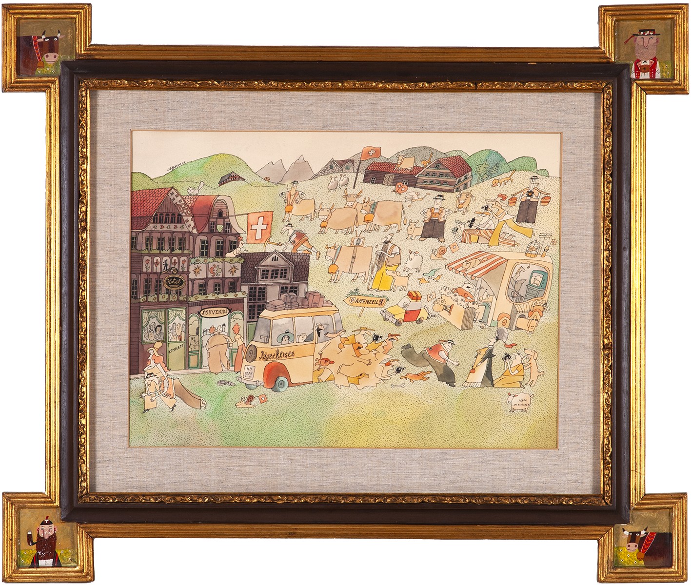 Adolf Born - Švýcarsko