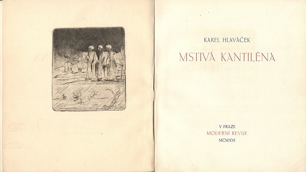 Karel Hlaváček (1874 - 1898) - Mstivá kantiléna