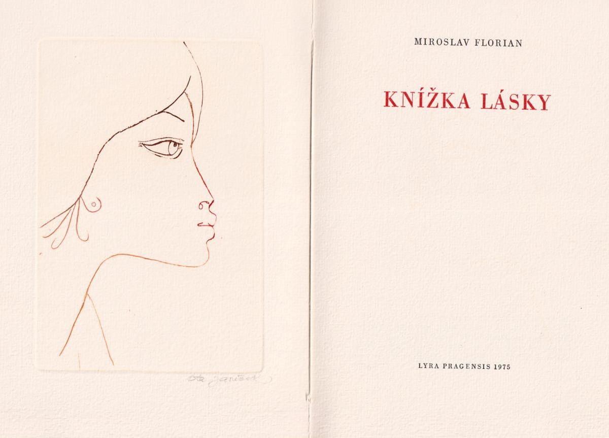 Ota Janeček (1919 - 1996) - Miroslav Florian: Knížka lásky