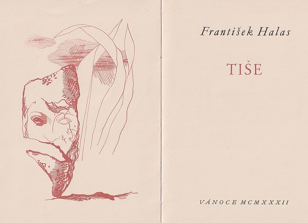 Jindřich Štyrský (1899 - 1942) - František Halas: Tiše