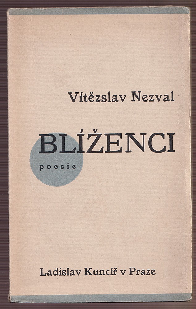 Vít Obrtel (1901 - 1988) - V. Nezval: Blíženci