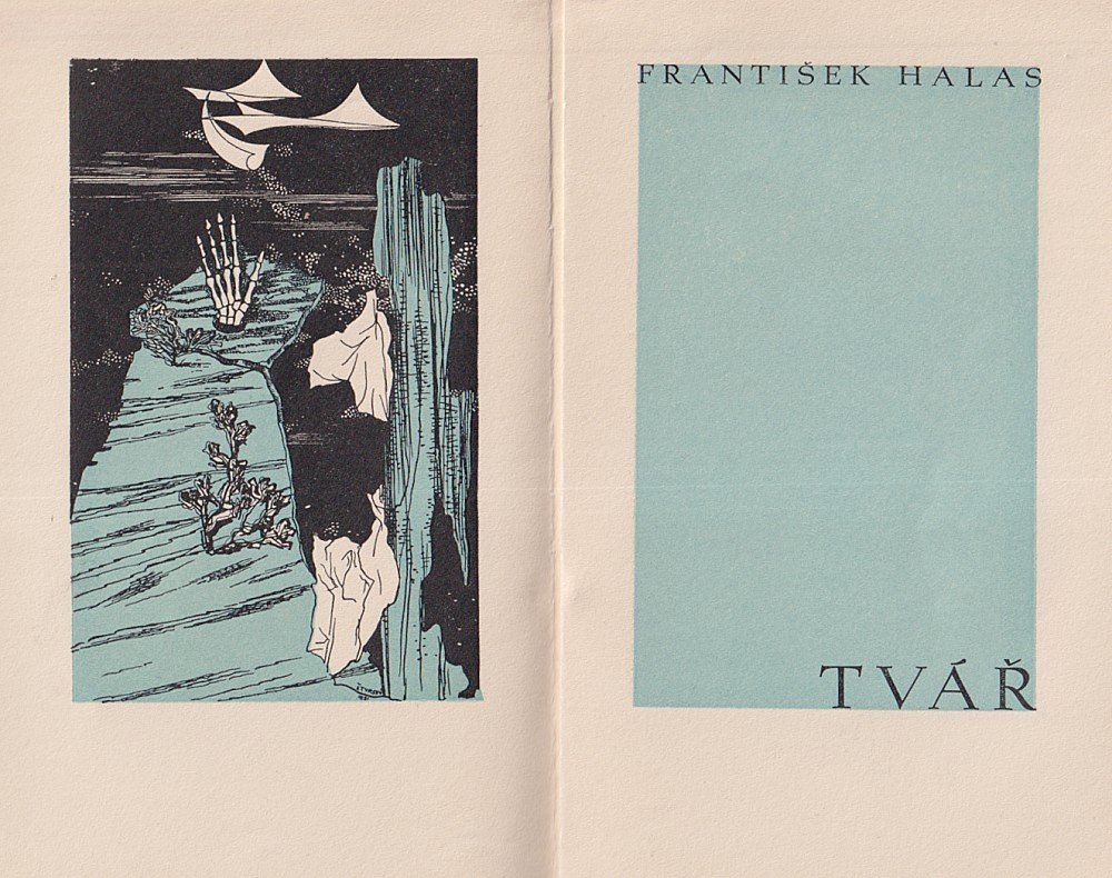 Jindřich Štyrský (1899 - 1942) - František Halas: Tvář. Poesie 1930 - 1931