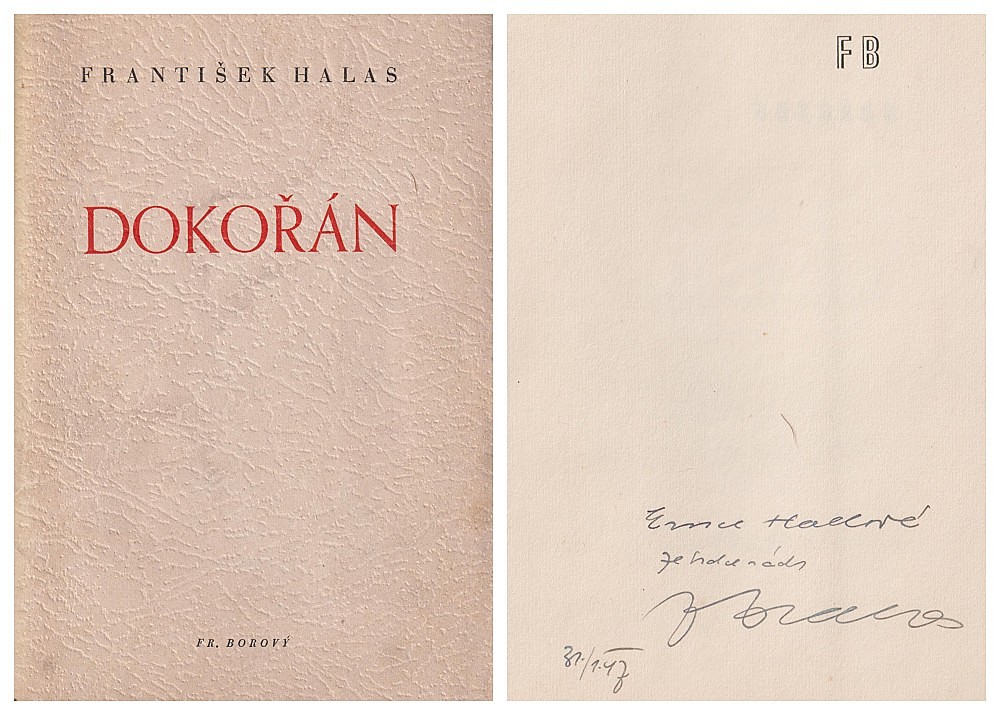František Halas (1901 - 1949) - Dokořán