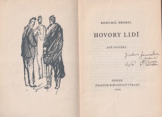 Bohumil Hrabal (1914 - 1997) - Hovory lidí, Zápisky z besedy Radaru