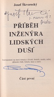 Josef Škvorecký (1924 - 2012) - Příběh inženýra lidských duší I., II.