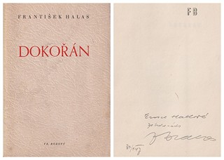 František Halas (1901 - 1949) - Dokořán