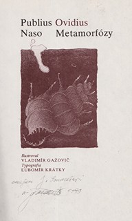 Vladimír Gažovič (1939) - Ovidius: Metamorfózy