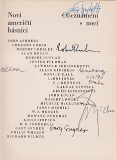 Allen Ginsberg (1926 - 1997) - Noví američtí básníci