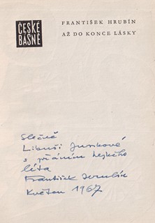 František Hrubín (1910 - 1971) - Až do konce lásky, Torzo nocí