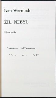 Ivan Wernisch (1942) - Žil, nebyl - výbor z díla