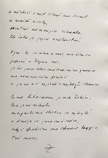 Vladimír Komárek (1928 - 2002) - Jaroslav Seifert Jen verše o lásce