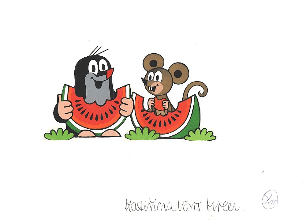 Kateřina Miler  (1960) - Krtek a meloun