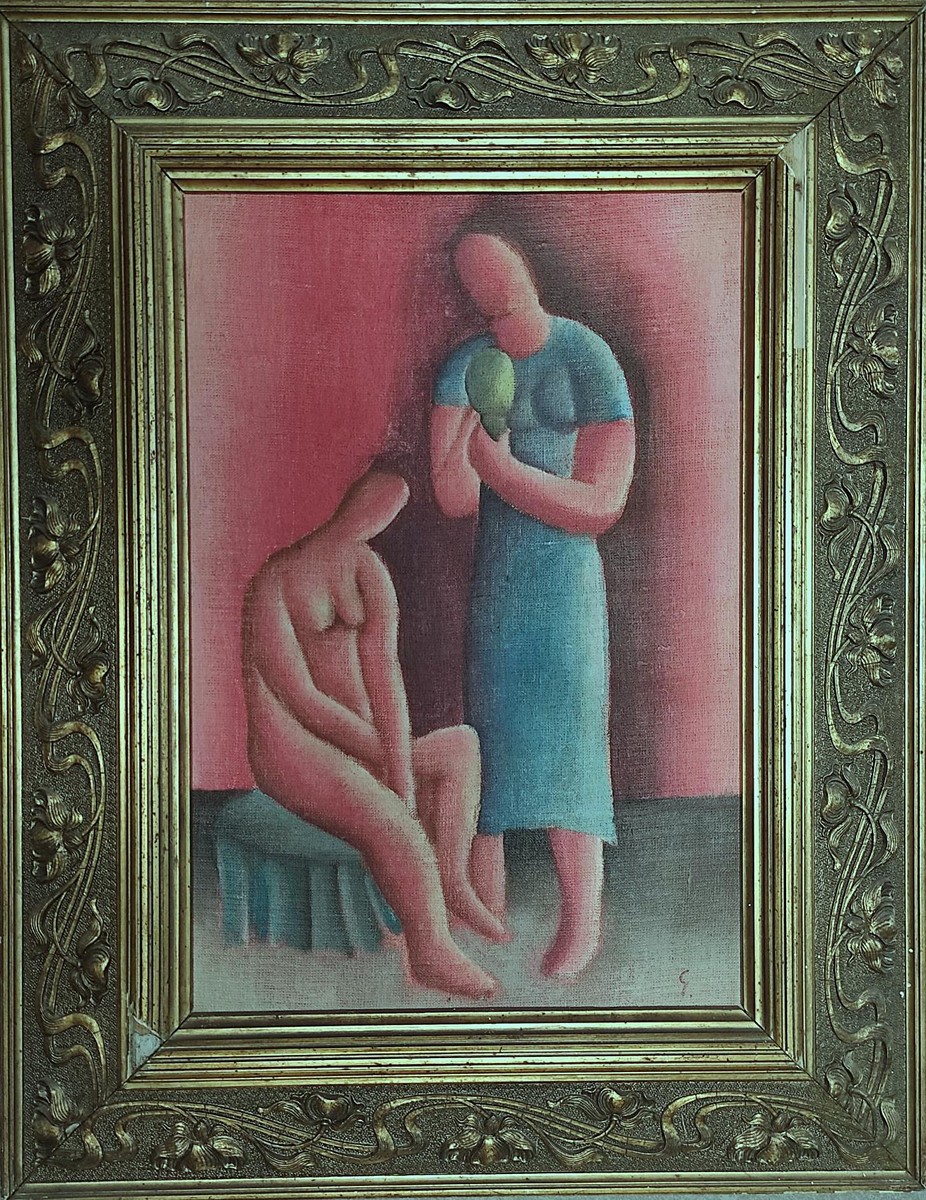 Mikuláš Galanda 1895 - 1938 - Ženy so zrkadlom