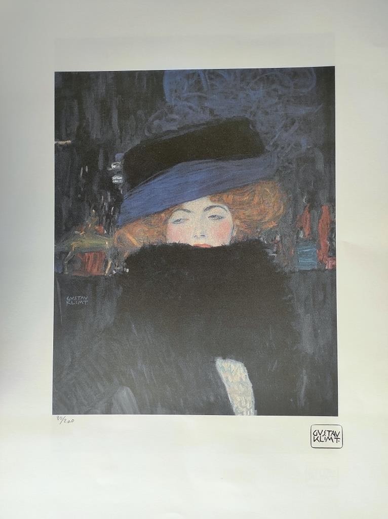Gustav Klimt - Lady with hat