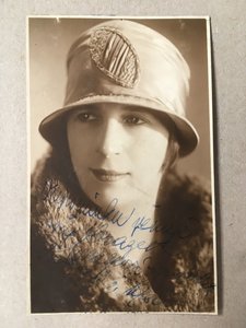 Balek Brodská Milka - podpis na fotografii