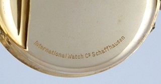 INTERNATIONAL WATCH CO. SCHAFFHAUSEN - 733565