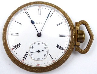 ELGIN NATIONAL WATCH COMPANY -  S ŘETÍZKEM