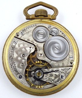 ELGIN NATIONAL WATCH COMPANY -  S ŘETÍZKEM