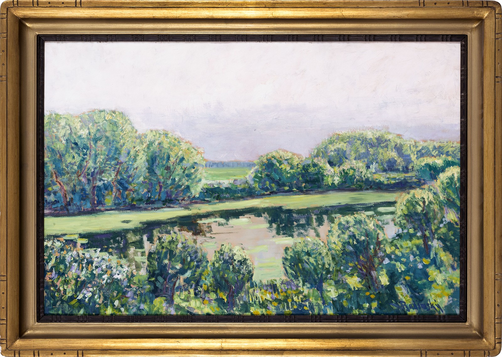 Václav Radimský (1867 – 1946) - Jaro v Polabí