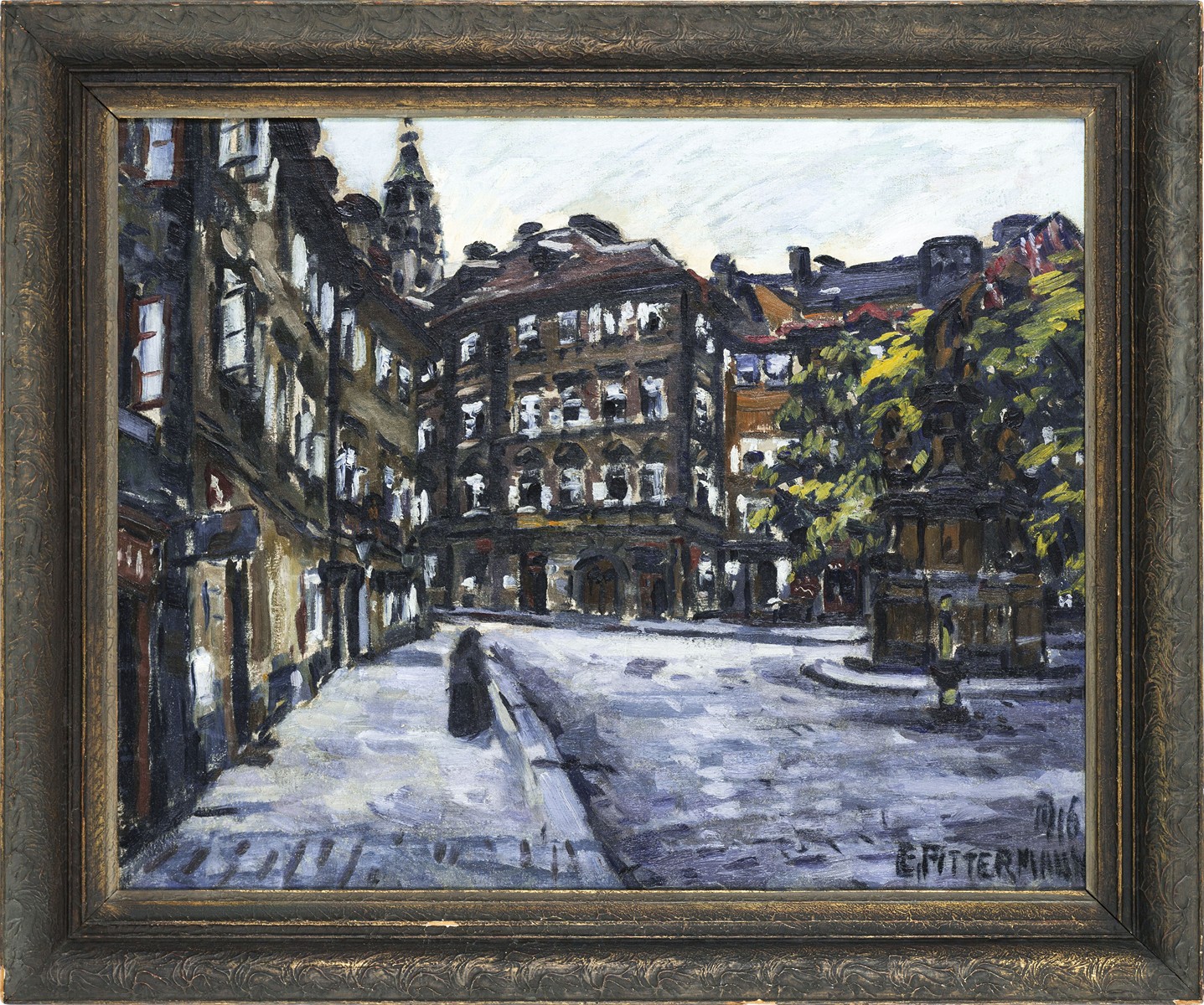 Emil Artur Pittermann-Longen (1885 – 1936) - Maltézské náměstí