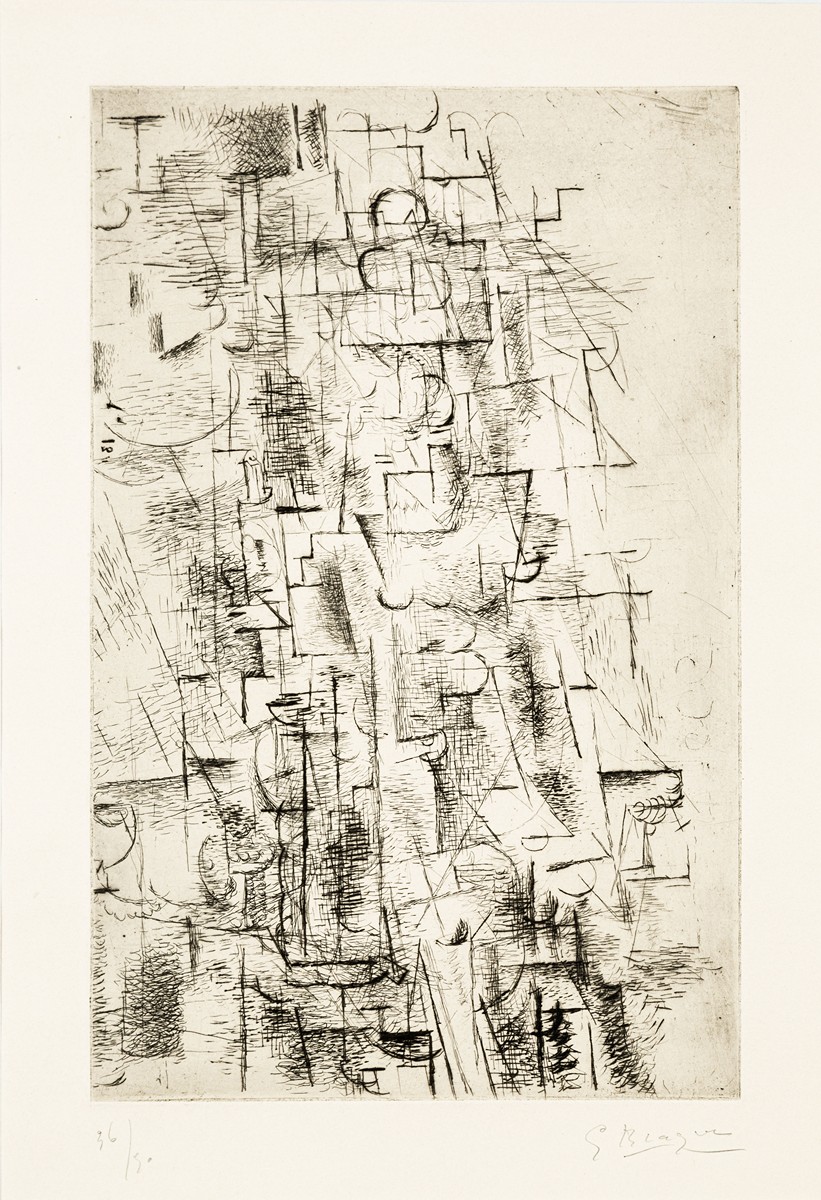 Georges Braque (1882 – 1963) - Composition, Nature morte (Stilleben I)