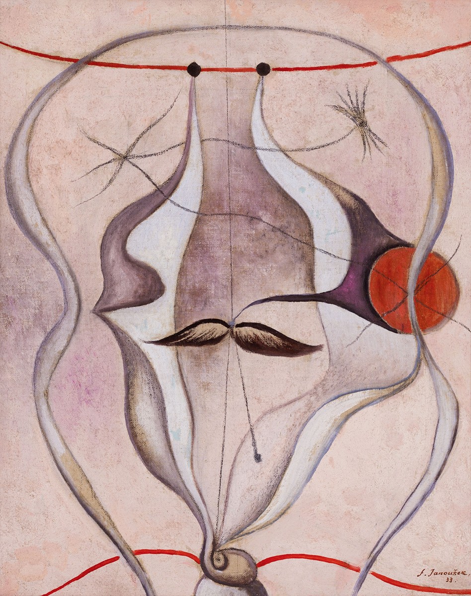 František Janoušek (1890 – 1943) - Hlava muže (La Téte de l´Homme)