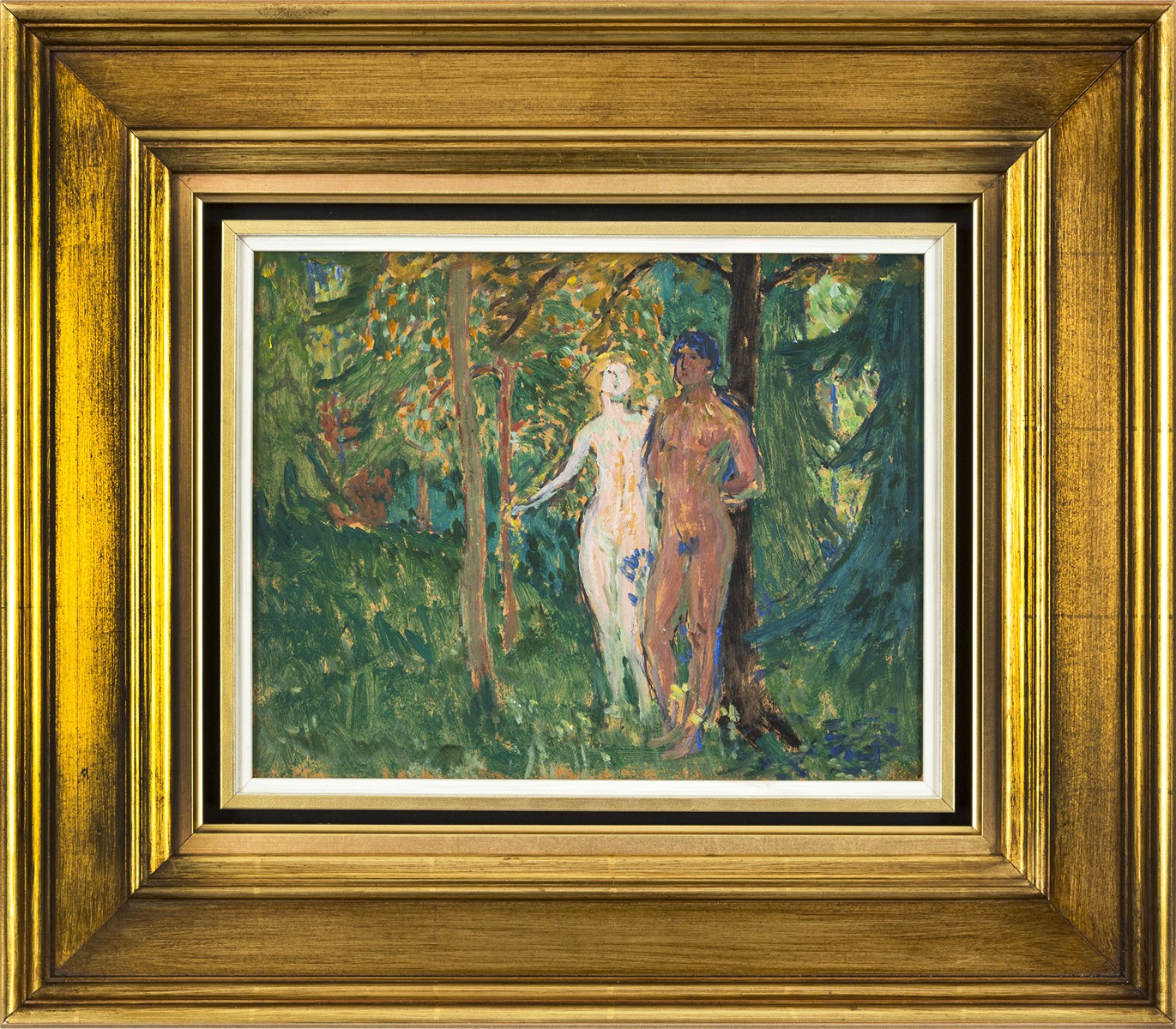 Jan Preisler (1872 – 1918) - Adam a Eva (Studie)