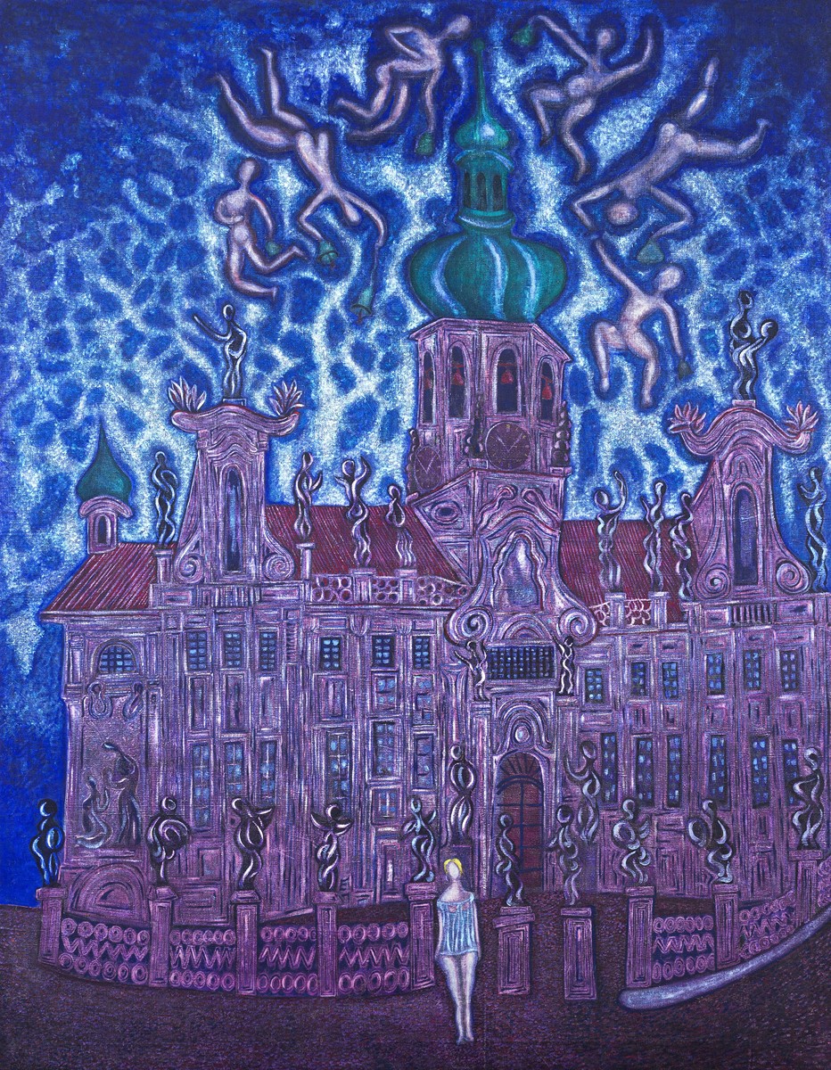 Karel Chaba (1925 – 2009) - Obraz o Loretce