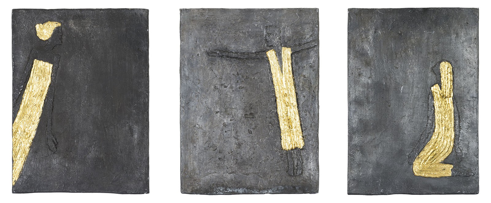 Olbram Zoubek (1926 – 2017) - Evo!, Nalomený sloup, Thamar - soubor 3 ks