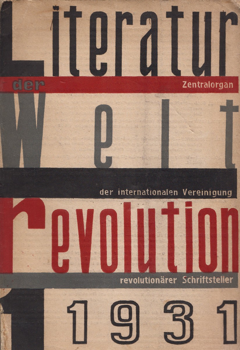 Hugo Gellert  (1892 - 1985) - Literatur der Weltrevolution 1931 Nr. 1
