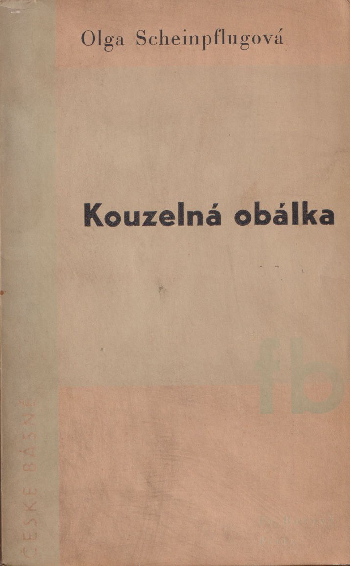 Olga Scheinpflugová  (1902 - 1968) - Kouzelná obálka