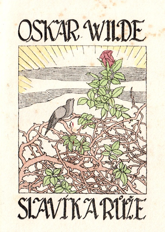 Otakar Štáfl  (1884 - 1945) - Oskar Wilde: Slavík a růže