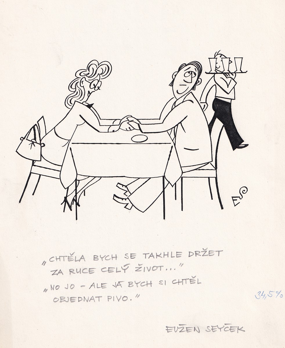 Evžen Seyček  (1917 - 2009) - Rande