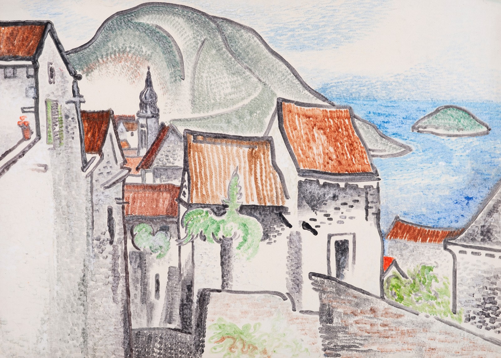 Karel Oberthor (1921 - 1996) - Řecko