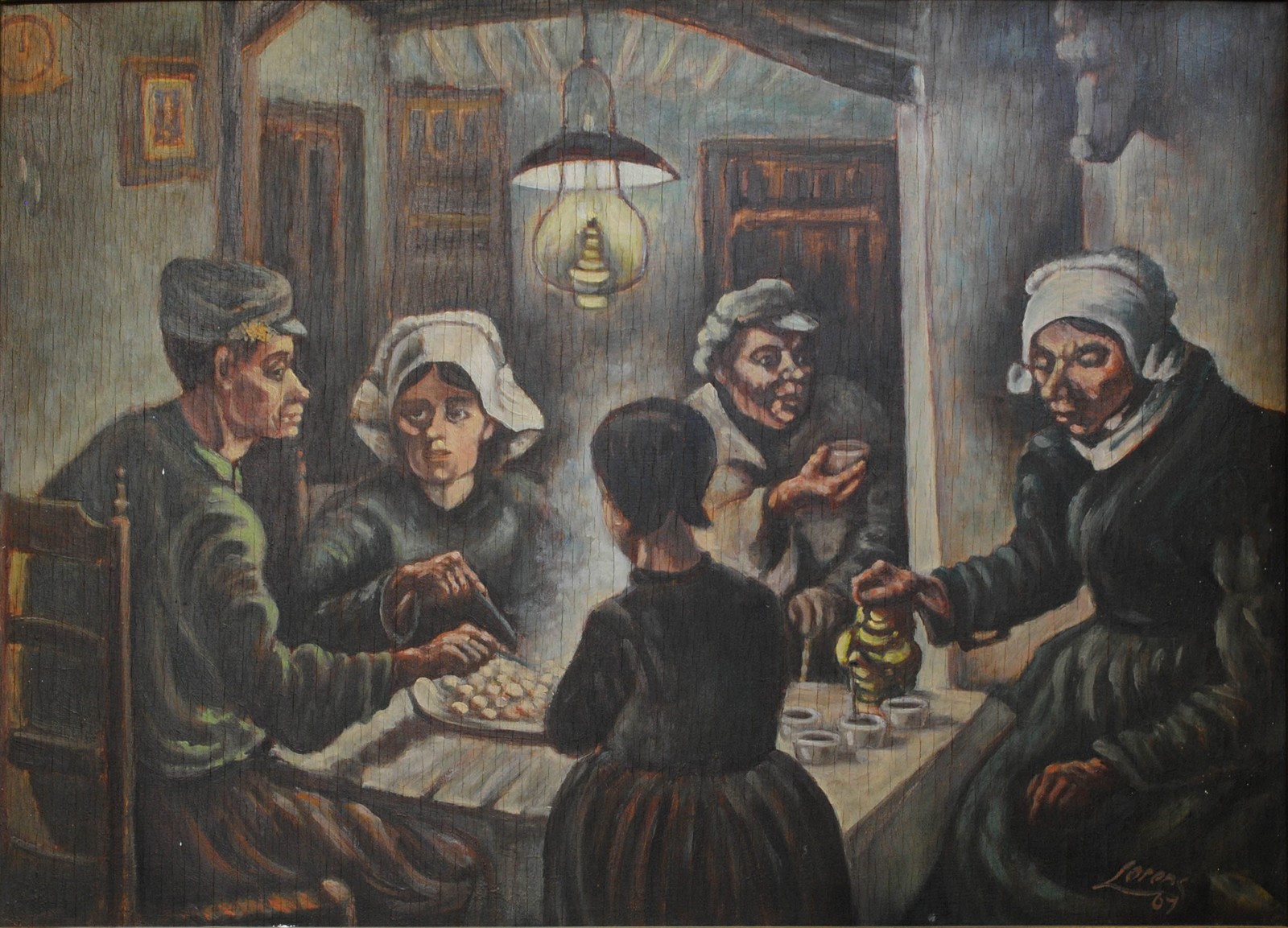 Lorenc - Jedlíci brambor (podle van Gogha)