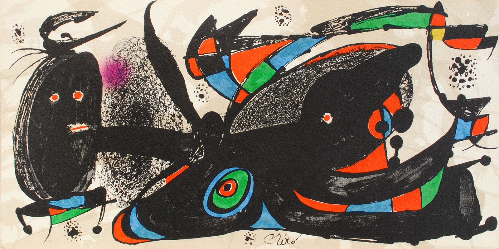 Joan Miró (1893 - 1983) - Abstrakce I
