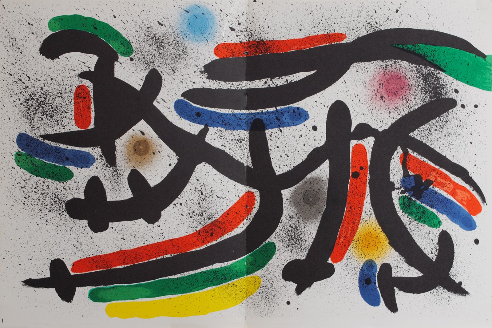 Joan Miró (1893 - 1983) - Litografía original IX