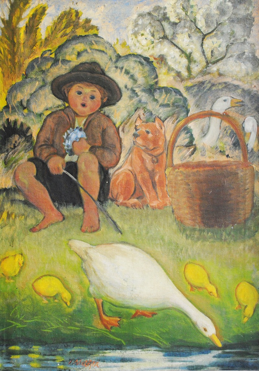 Josef Matějka (1881 - 1953) - Pasáček