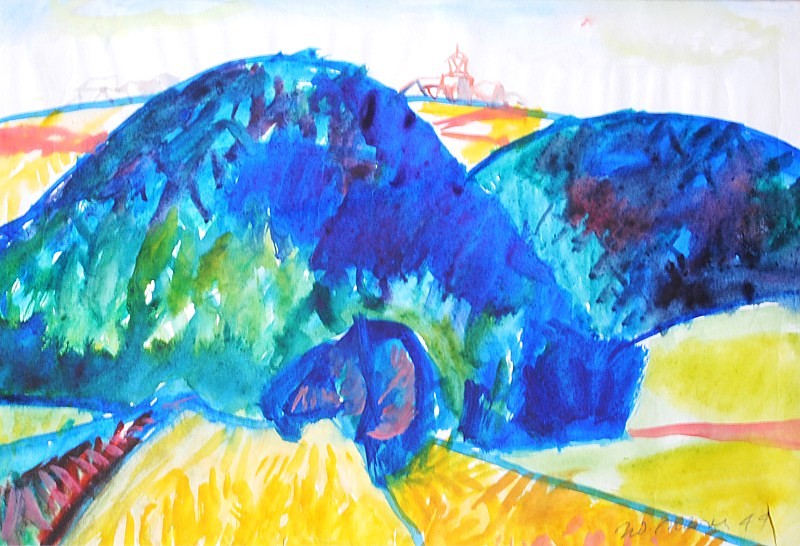 Zdeněk Mlčoch (1921 - 1995) - Moravská krajina