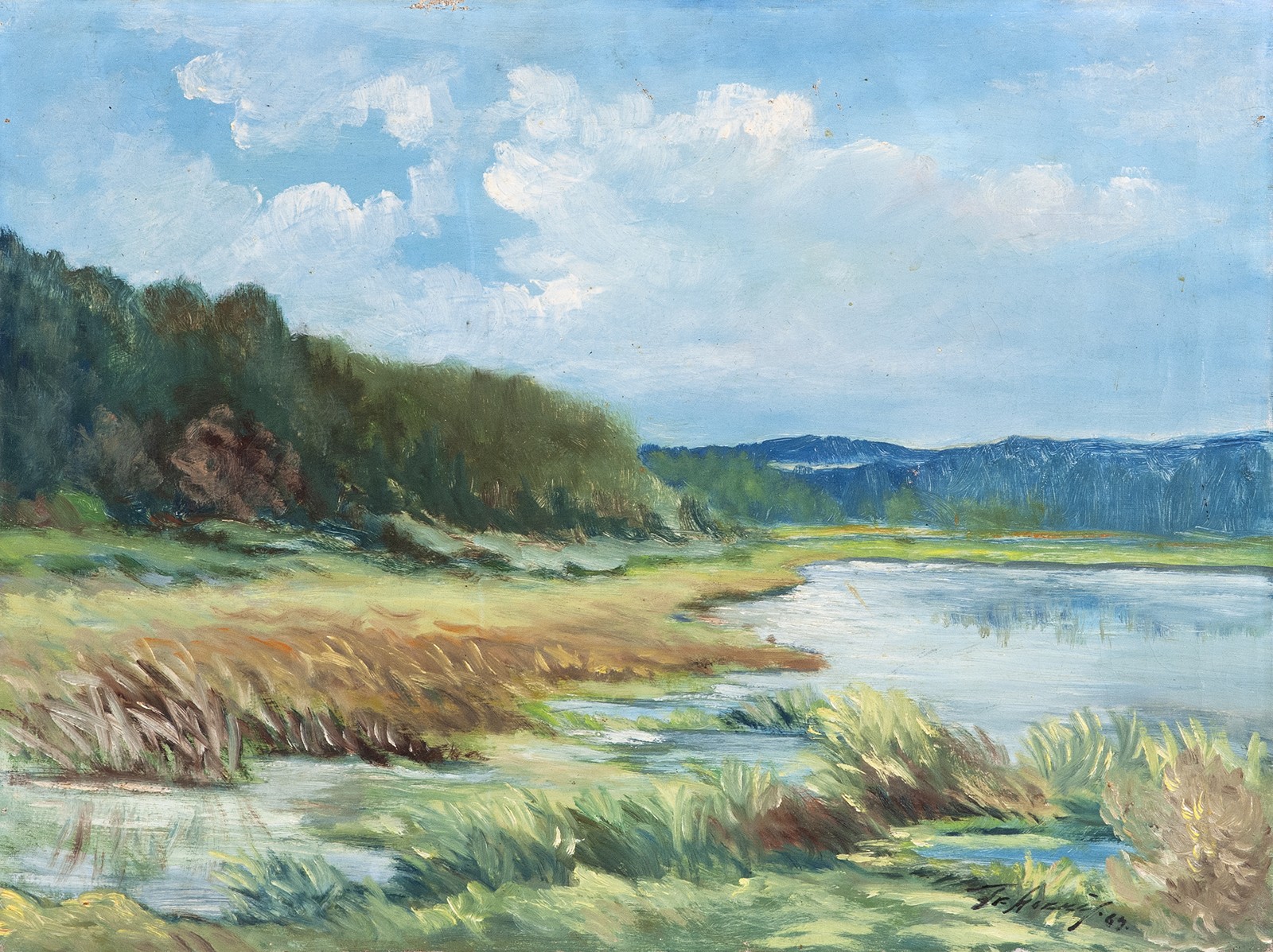 František Horký - Na břehu řeky